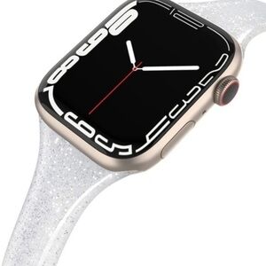 New SWEES Glitter Silicone Sport 41 38‎ 40 42 44 45 49mm Ultra Series 8-1 SE